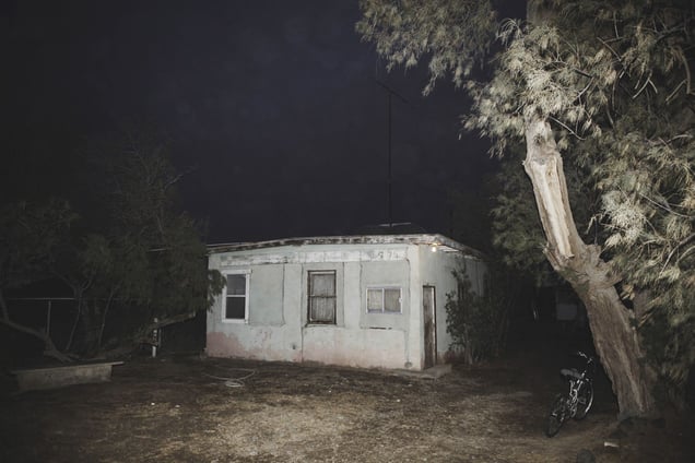 House at Bombay Beach.