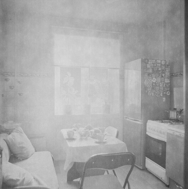 "My mother said that it was a typically quiet day, warm and windy. She and myfather opened the window and they felt completely safe on the day of theexplosion, the 26th of April 1986." Kiev, Ukraine, 12 July 2015.