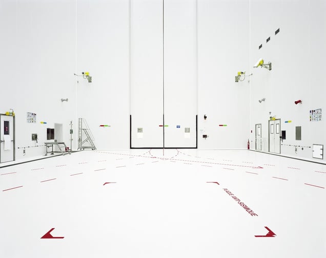 S5 payload preparation complex – spacecraft? fueling bay at CSG, Europe’s Spaceport in Kourou,?? French Guiana. The S5 facility enables a satellite’s full preparation process – including checks, fuelling and final pre-launch validation – to be performed under one roof in cleanroom conditions. © Edgar Martins