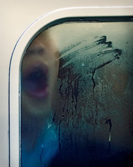 From the book and series, "Tokyo Compression" © Michael Wolf