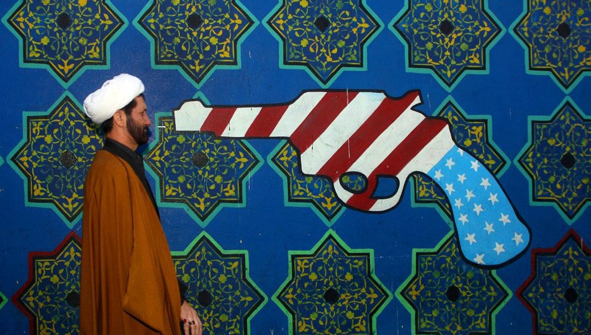 Thousands of young Iranians proclaimed "Death to America" on Sunday as they celebrated the 28th anniversary of the storming of the US embassy in Tehran by student radicals. A massive crowd, composed mainly of school children bussed in to central Tehran, gathered outside the site of the former US embassy. Tehran, IRAN - November 2007
© Copyright 1979-2009 Alfred Yaghobzadeh. All rights reserved.