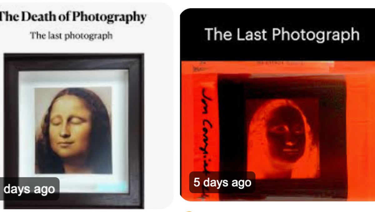 Mona Lisa - the last photo