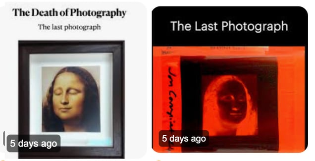 Mona Lisa - the last photo