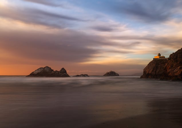 Sunset Nº3 at the Giant Camera