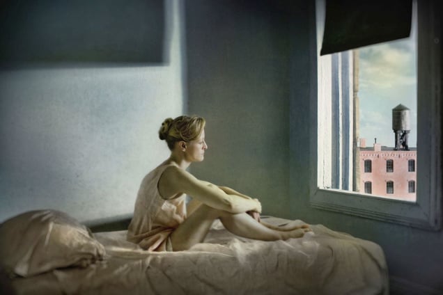 Morning Sun. From the series "Hopper Meditations" © Richard Tuschman