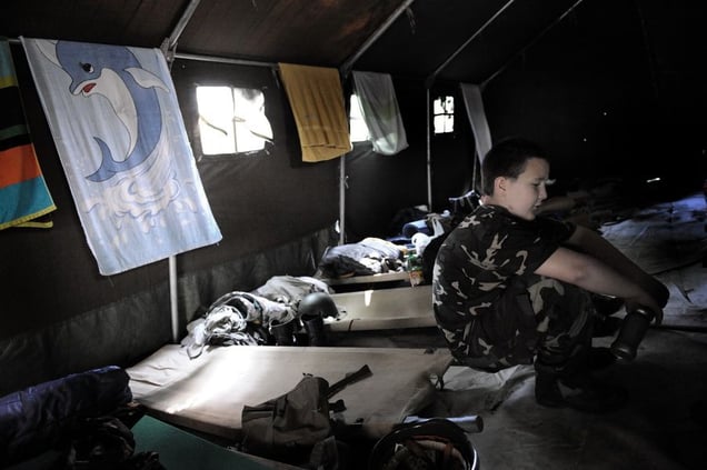 From the series "Military Camp" © Árpád Kurucz