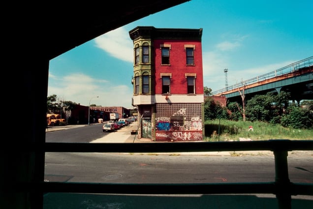 Out in the Field, Eat New York, Brooklyn, NY 1994 © Robert Herman