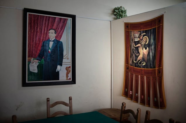 From the project "The big men from Chipilo" - Chipilo, Puebla, Mexico, November/December 2014