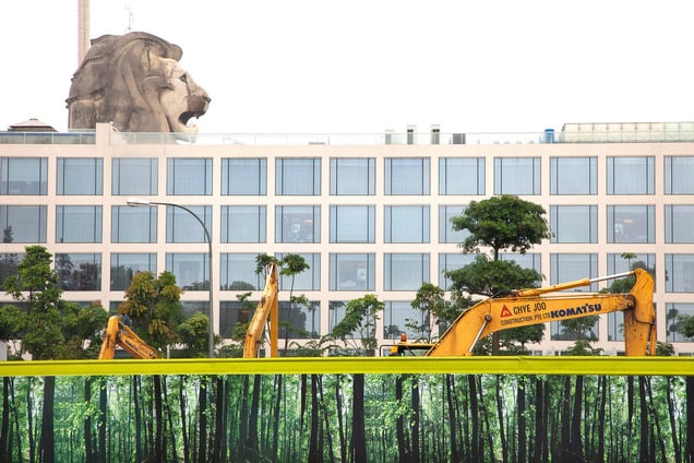 Lion’s Gate, Sentosa Island, Singapore