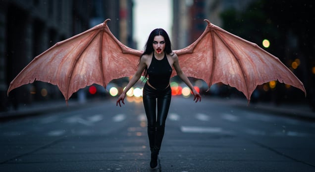 Vampire Fairy in the City