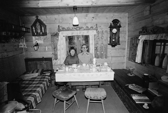 Zofia Rydet, Sociological Record, Silesia, Glinica, 1978. People in Interiors cycle © Zofia Augustynska-Martyniak