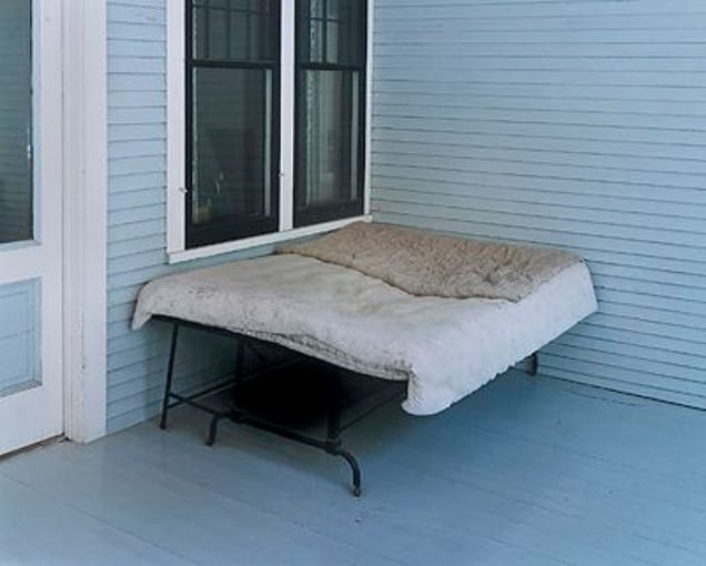 Charles Lindbergh’s boyhood bed, Little Falls, Minnesota © Alec Soth