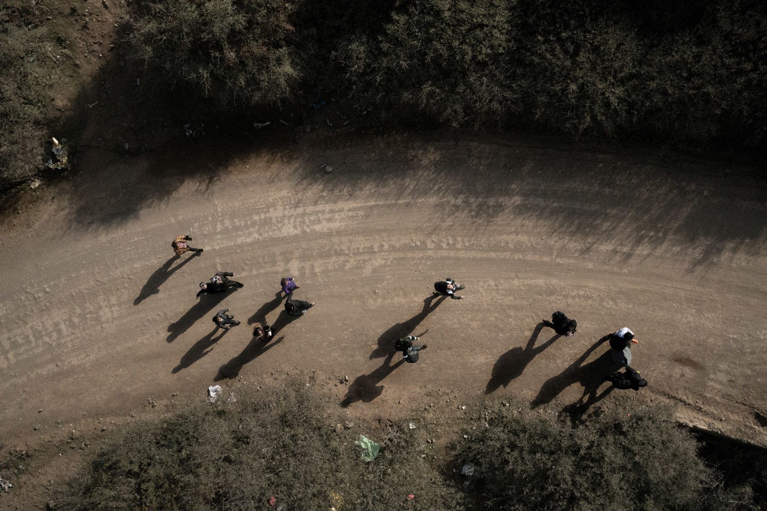 Europe's New Borders, From Above - Photographs and text by Rasmus
