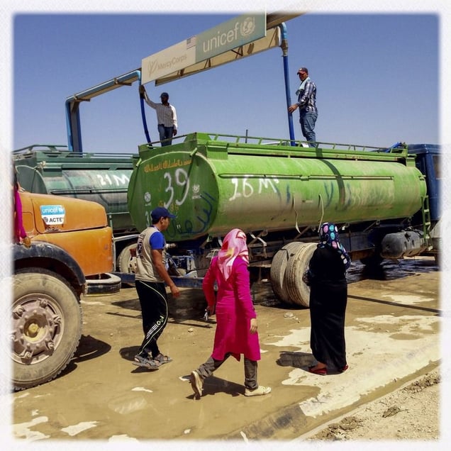 iPhone photography assingment with teenagers in Za'atari, Jordan