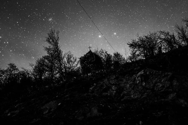 Night Landscape, with Chapel