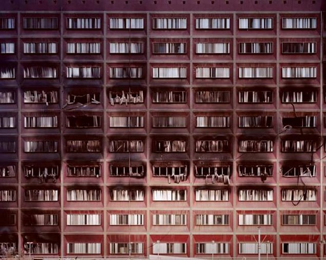 The Ministry of Planning. Baghdad 19-27 April 2003. From "Forensic Traces of War" © Simon Norfolk