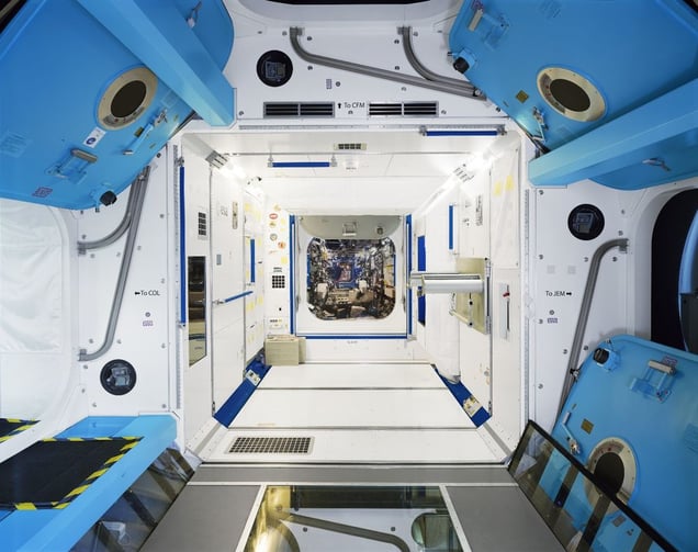 Columbus Training Simulator, Cologne, Germany. The Advanced Training phase focuses on in-depth knowledge of Columbus systems, payloads and Automated Transfer Vehicles (ATV), as well as related operational procedures. The European Astronaut Centre provides training facilities covering these elements and payloads. © Edgar Martins