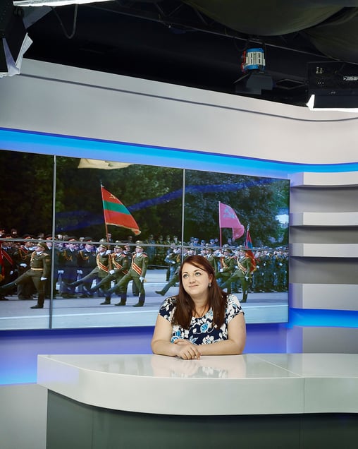 Tatyana Syarova - Editor in chief Transnistrian TV Channel 1