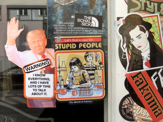 "OH BOY!" or "SICK STUPIDITY STAMPEDE"