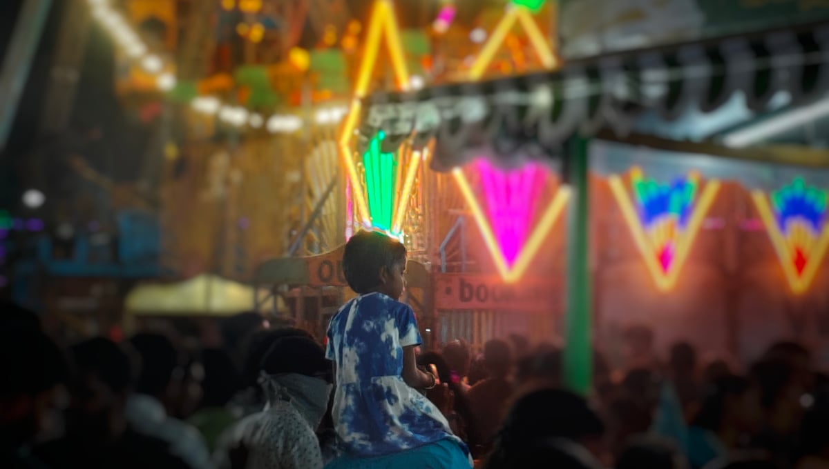 Above the crowd