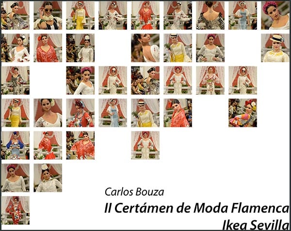 Cuaderno de fotografías del II Certamen de Moda Flamenca Ikea Sevilla