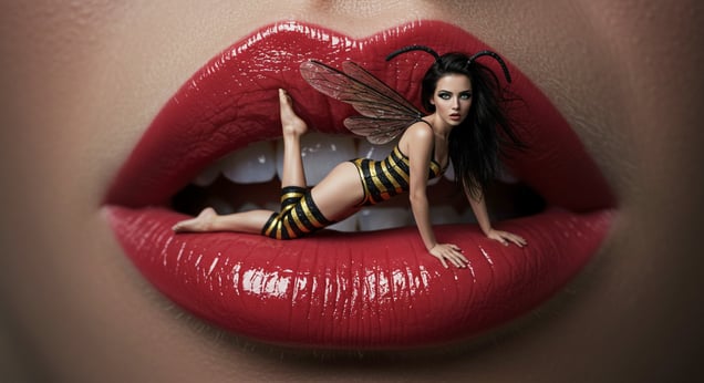 Bee-Sting Lips