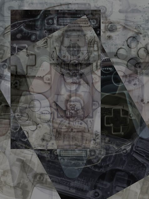 Enclosed within his artificial creation © Max de Esteban