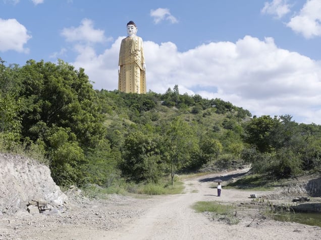 Laykyun Setkyar. Monywa, Myanmar, 116 m (381 ft). Built in 2008 © Fabrice Fouillet