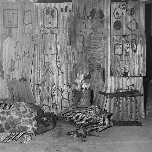 Flame, 2007 © Roger Ballen