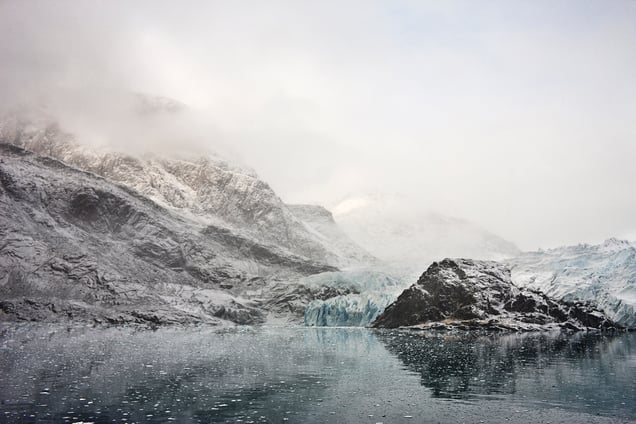 Evigheds Fjord, Eternity Glacier - West Greenland, September 2009