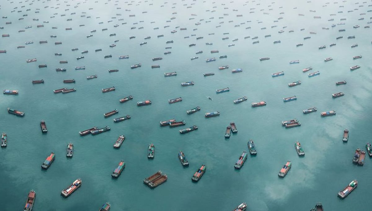 West Lamma Channel, South China Sea (2011). From the series 'EXODUS' © Marcus Lyon