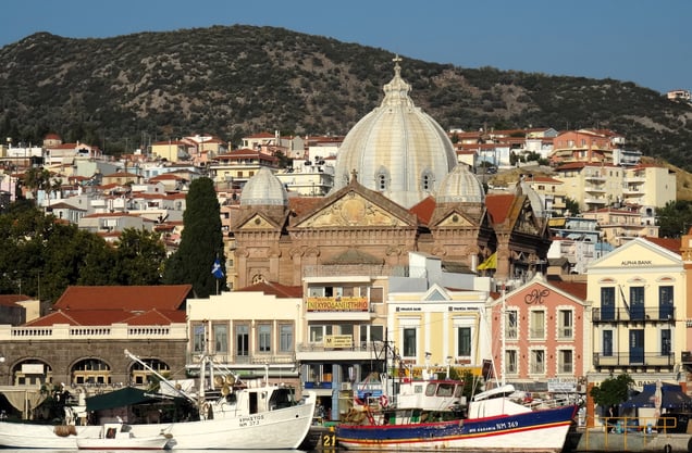 TAXIARCHIS CHURCH FROM AFAR