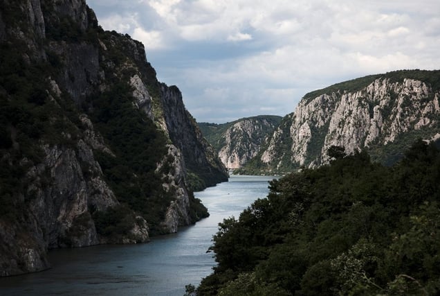 The Iron Gate, a gorge on river Danube - SERBIA. From the series "Where Europe ends" © Camilla De Maffei