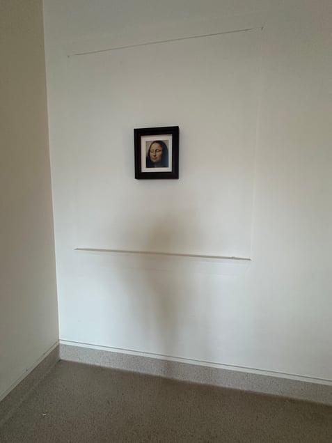 Original photograph - Peace Mona Lisa