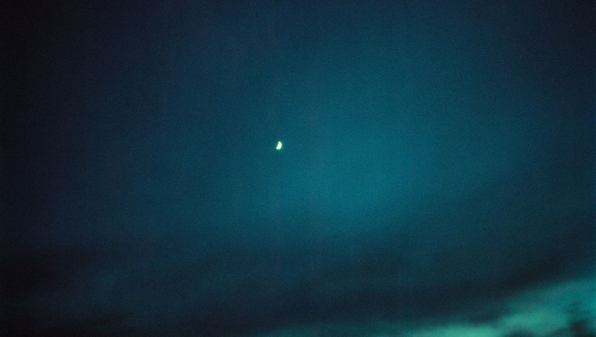 The moon in Germany, 2010. The moon is often used as a symbol of Islam.