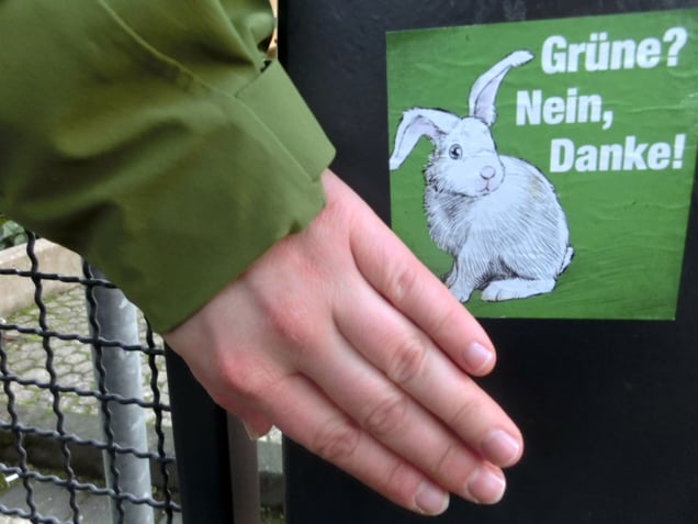"GREENS? NO, THANKS!"