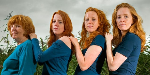 Hopkins family, from the series Natural Red Hair © Hanne van der Woude