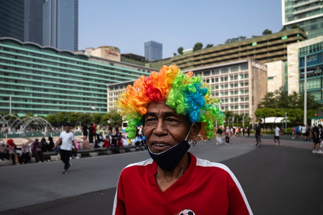 The Face Beneath the Rainbow