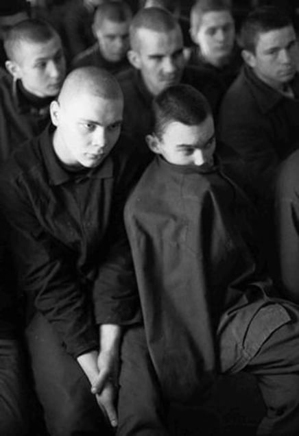 Youth Detention Camp, Mojaisk, Russia, 1998 © Klavdij Sluban