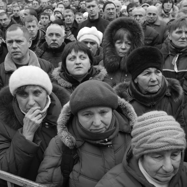 Ukraine Revolution, Kiev, February 2014 © Alfred Yaghobzadeh