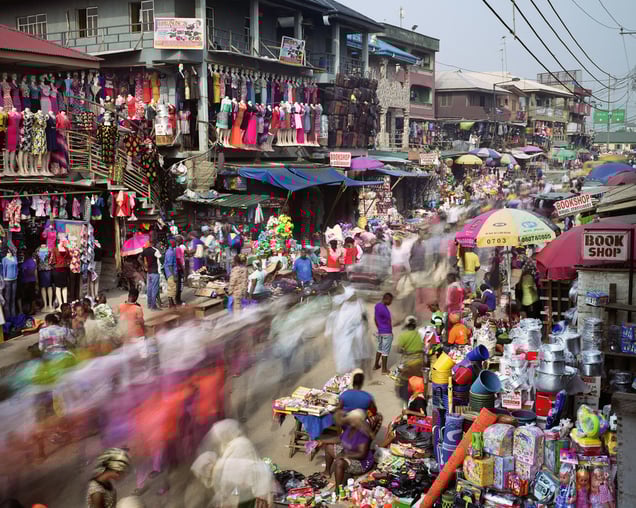 Oshodi Road, Oshodi, Lagos, Nigeria, 2015.