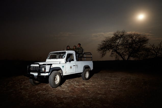 The Black Mambas on full moon patrol