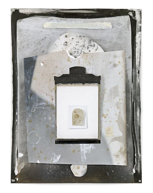 Untitled Berlin XXXI, 61 x 81 cm, Silver Gelatin Print, Mixed Media © Jeff Cowen