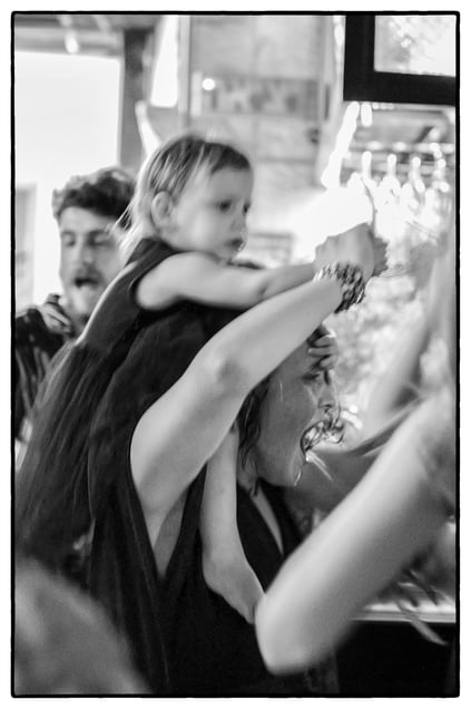 Israel, Jerusalem, black and white photo, street, wedding