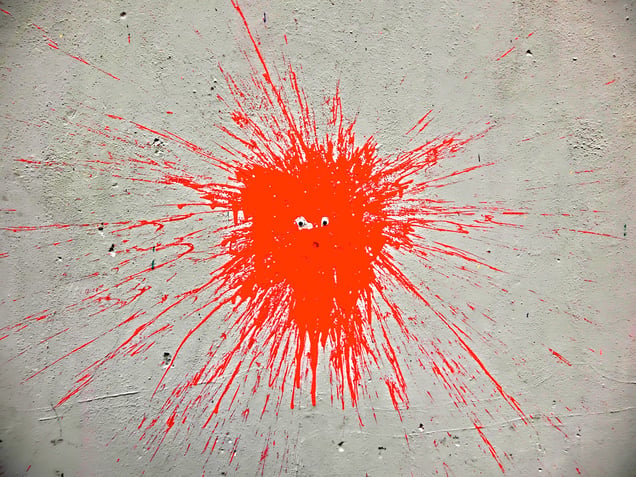 "THE DOTS HAVE EYES"