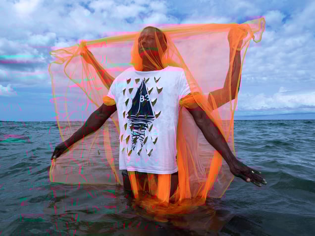 "Nautical Flag" from the book "El pez muere por la boca / The Fish Dies By Its Mouth."