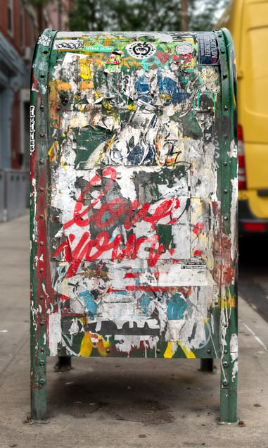 US postal relay box no. 20, New York, NY