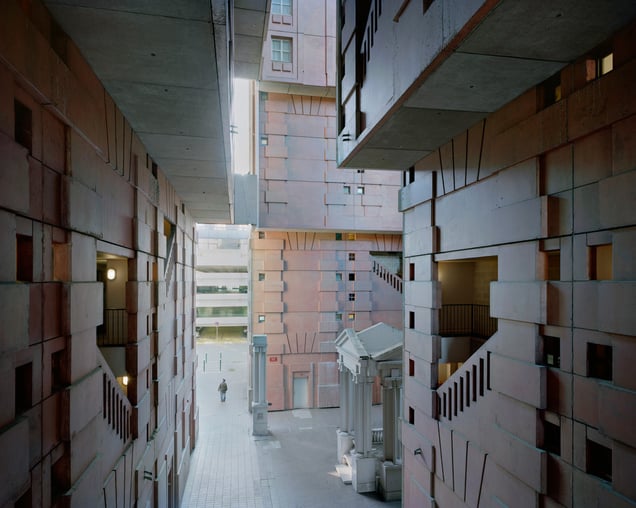 Lucien, 84, Les Espaces d'Abraxas, Noisy-le-Grand, 2014
Architect - Ricardo Bofill