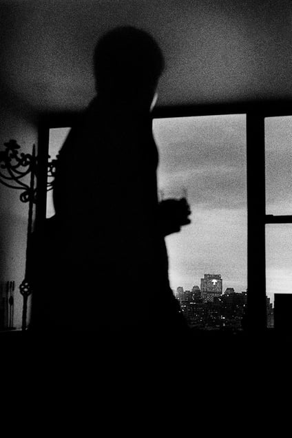 Neon Umbrella, New York, 2002 © Jehsong Baak