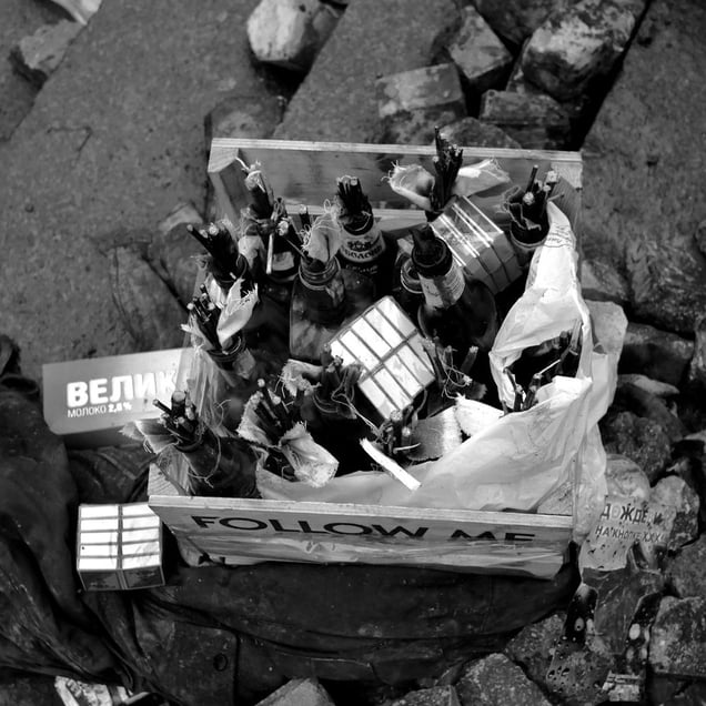 Ukraine Revolution, Kiev, February 2014 © Alfred Yaghobzadeh